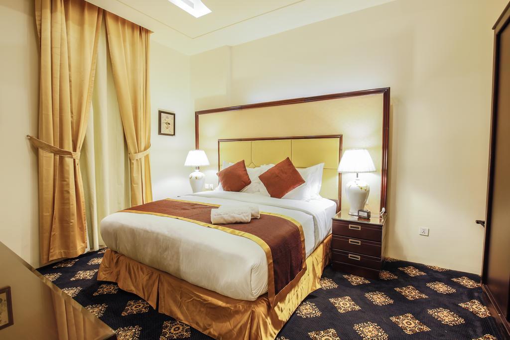 Rest Night Serviced Apartments- Alhamra Ar Riyad Esterno foto A bedroom at the hotel